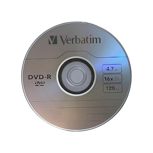 Verbatim DVD-R Blank 16X |7GB Recordable Media Disc 100pk Spindle for Logo Branded Usage