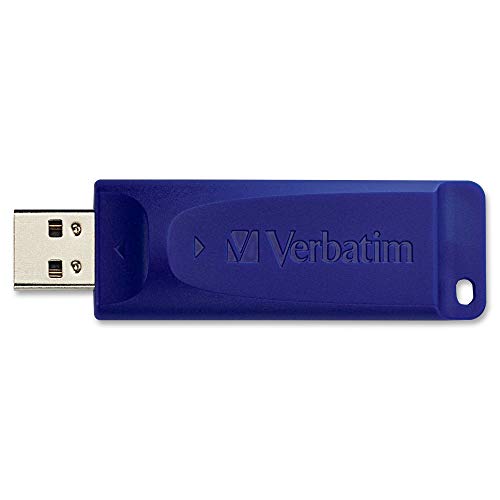 Verbatim Classic USB Flash Drive + High Capacity + Students + Portable Storage + 128GB + Fast Data Transfer + Waterproof