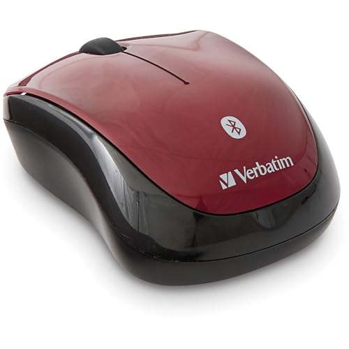 Verbatim Bluetooth Wireless Tablet Multi-Trac Blue LED Mouse for Gamers - Comfortable Ergonomic Design
| Verbatim Bluet